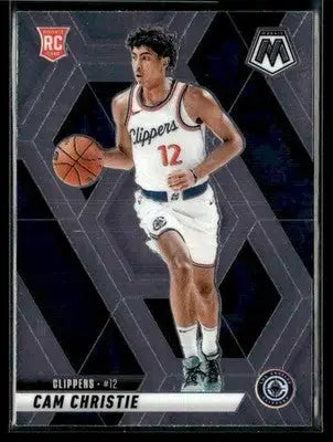 2024-25 Panini Mosaic #211 Cam Christie Base RC Los Angeles Clippers - Basketball Card Single