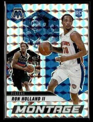 2024-25 Panini Mosaic #23 Ron Holland II Montage Mosaic - Basketball Card Single