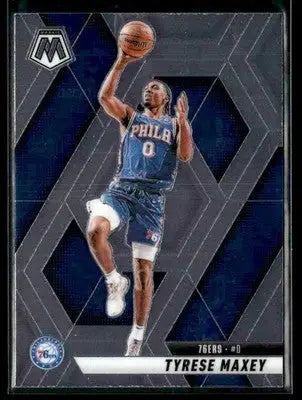 2024-25 Panini Mosaic #23 Tyrese Maxey Base Philadelphia 76ers - Basketball Card Single