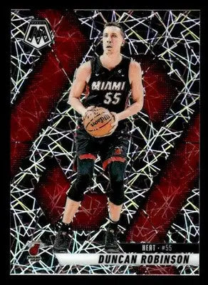 2024-25 Panini Mosaic #24 Duncan Robinson Premium Miami Heat