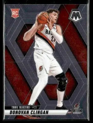 2024-25 Panini Mosaic #246 Donovan Clingan - Basketball Card Single