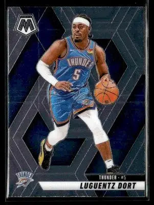 2024-25 Panini Mosaic #25 Luguentz Dort - Basketball Card Single