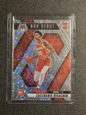 2024-25 Panini Mosaic #269 Zaccharie Risacher Fast Break Silver Mosaic - Basketball Card Single