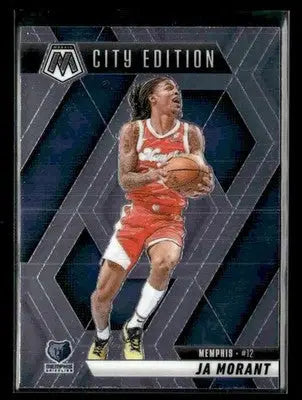 2024-25 Panini Mosaic #281 Ja Morant City Edition Memphis Grizzlies - Basketball Card Single