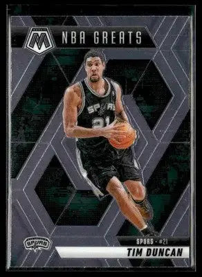 2024-25 Panini Mosaic #291 Tim Duncan - Basketball Card Single