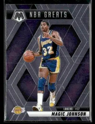 2024-25 Panini Mosaic #296 Magic Johnson - Basketball Card Single