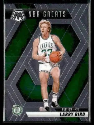 2024-25 Panini Mosaic #299 Larry Bird NBA Greats HOF Boston Celtics - Basketball Card Single
