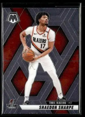 2024-25 Panini Mosaic #61 Shaedon Sharpe - Basketball Card Single