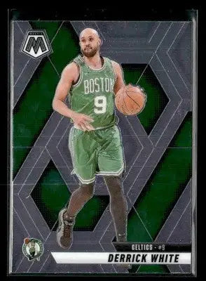 2024-25 Panini Mosaic #66 Derrick White Base Boston Celtics - Basketball Card Single