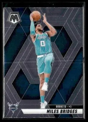 2024-25 Panini Mosaic #67 Miles Bridges Base Charlotte Hornets - Basketball Card Single