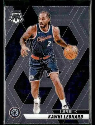 2024-25 Panini Mosaic #7 Kawhi Leonard Base Los Angeles Clippers - Basketball Card Single