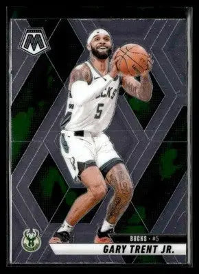 2024-25 Panini Mosaic #91 Gary Trent Jr. Base Milwaukee Bucks - Basketball Card Single