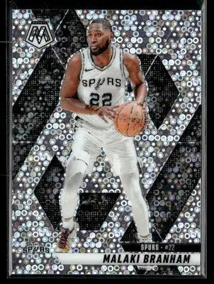 2024-25 Panini Mosaic #95 Malaki Branham Fast Break Silver Mosaic - Basketball Card Single