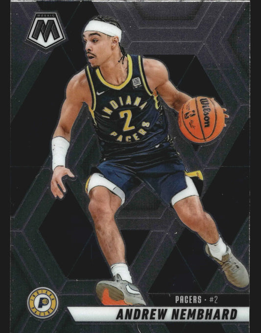 2024-25 Panini Mosaic Andrew Nembhard #108 Indiana Pacers