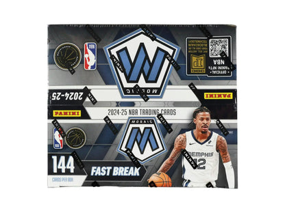 2024-25 Panini Mosaic Basketball Fast Break Box | Columbia Sports Cards - Sports Card Hobby Boxes