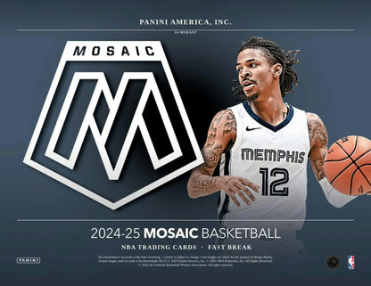 2024-25 Panini Mosaic Basketball Fast Break Box | Columbia Sports Cards - Sports Card Hobby Boxes