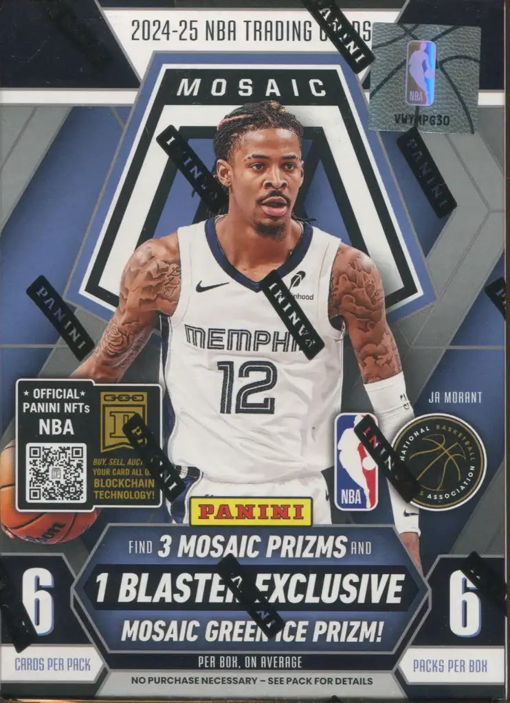 2024-25 Panini Mosaic Basketball Hobby Blaster Box - Sports Cards - Basketball Sealed