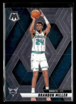 2024-25 Panini Mosaic Brandon Miller #51 Base Charlotte Hornets - Basketball Card Single