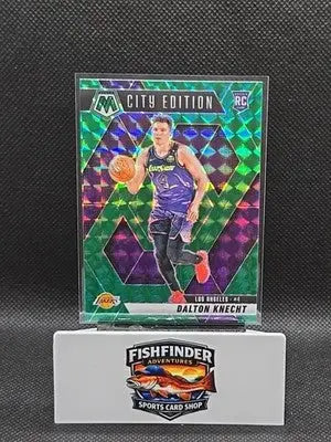 2024-25 Panini Mosaic - City Edition Dalton Knecht #271 Green Mosaic Prizm (RC) - Basketball Card Single