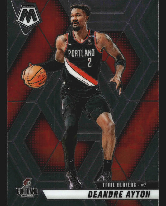 2024-25 Panini Mosaic Deandre Ayton #87 Portland Trail Blazers - Basketball Card Single