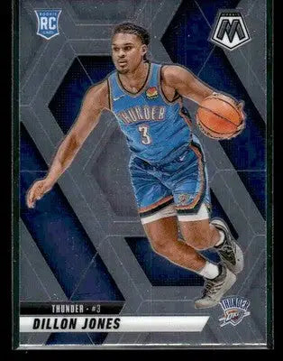 2024-25 Panini Mosaic Dillon Jones #224 RC Oklahoma City Thunder - Basketball Card Single