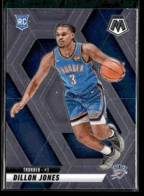 2024-25 Panini Mosaic Dillon Jones #224 RC Oklahoma City Thunder - Basketball Card Single