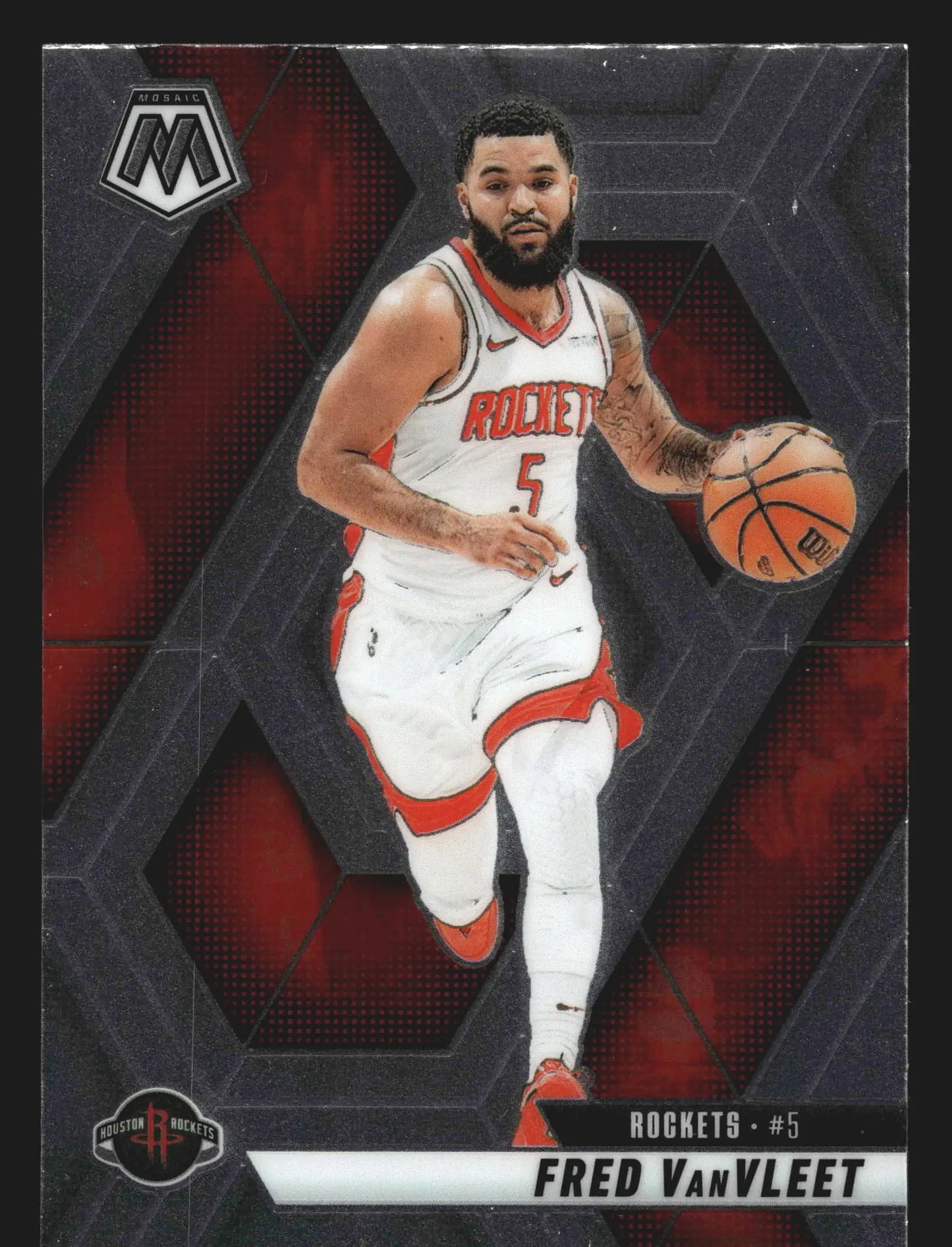 2024-25 Panini Mosaic Fred VanVleet #135 Houston Rockets - Basketball Card Single