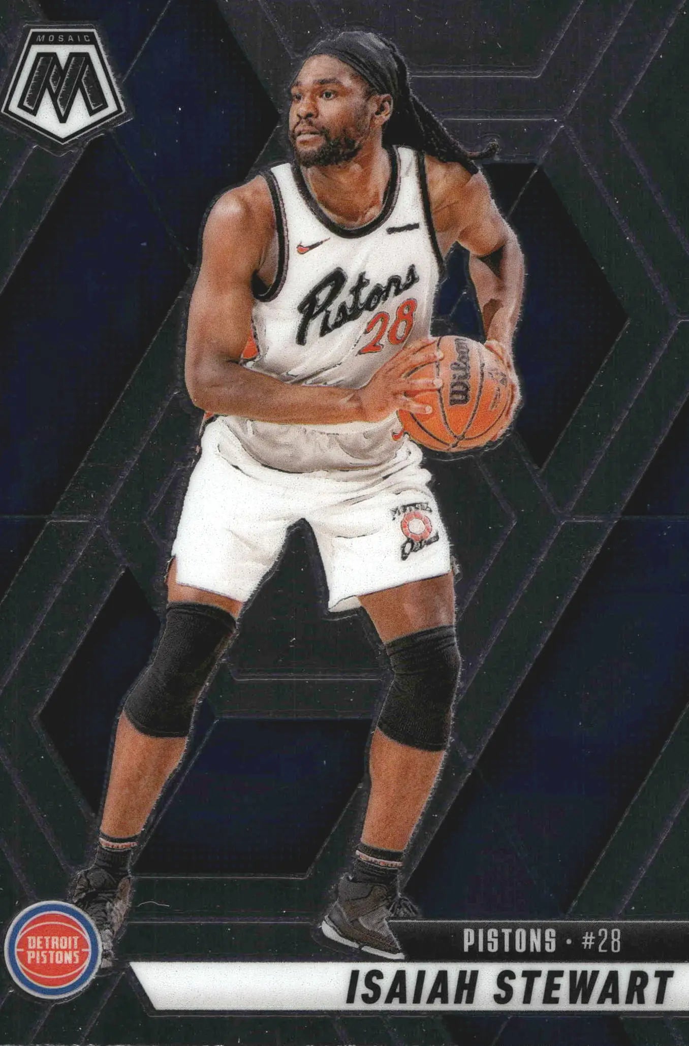 2024-25 Panini Mosaic Isaiah Stewart #93 Detroit Pistons