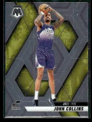 2024-25 Panini Mosaic John Collins #56 Utah Jazz - Basketball Card Single