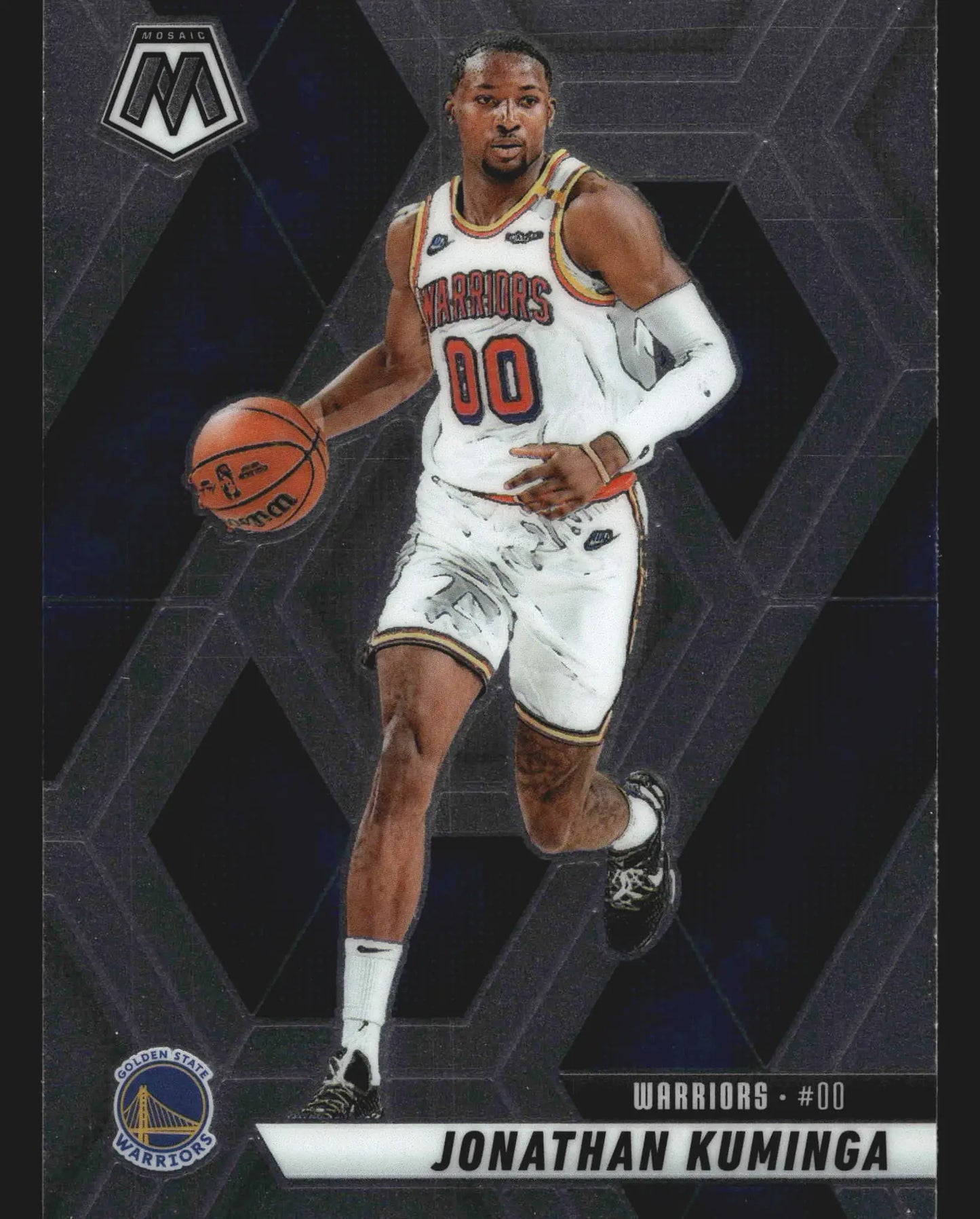 2024-25 Panini Mosaic Jonathan Kuminga #193 Golden State Warriors - Basketball Card Single