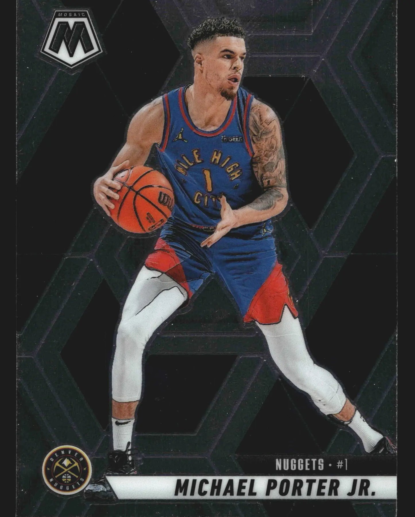 2024-25 Panini Mosaic Michael Porter Jr. #128 Denver Nuggets