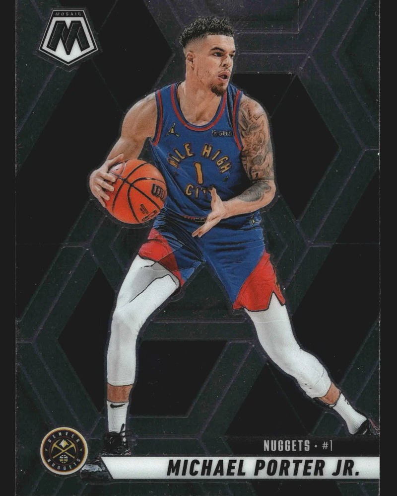 2024-25 Panini Mosaic Michael Porter Jr. #128 Denver Nuggets