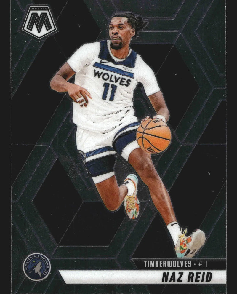 2024-25 Panini Mosaic Naz Reid #60 Minnesota Timberwolves - Basketball Card Single