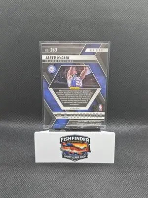2024-25 Panini Mosaic - NBA Debut Jared McCain #263 Green Mosaic Prizm (RC) - Basketball Card Single