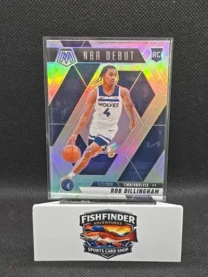 2024-25 Panini Mosaic - NBA Debut Robert Dillingham #270 Silver Prizm (RC) - Basketball Card Single
