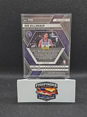2024-25 Panini Mosaic - NBA Debut Robert Dillingham #270 Silver Prizm (RC) - Basketball Card Single