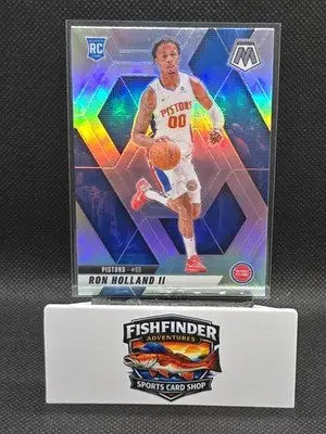 2024-25 Panini Mosaic - Rookies Ron Holland II #219 Silver Prizm (RC) - Basketball Card Single