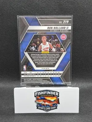 2024-25 Panini Mosaic - Rookies Ron Holland II #219 Silver Prizm (RC) - Basketball Card Single