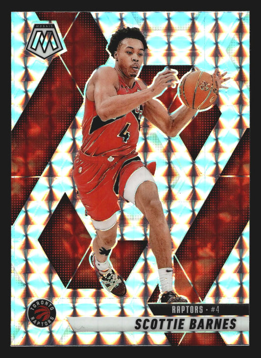 2024-25 Panini Mosaic Scottie Barnes #77 Mosaic Parallel Toronto Raptors