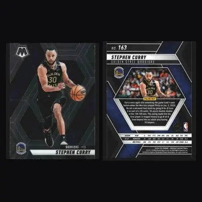 2024-25 Panini Mosaic Stephen Curry #163 Golden State Warriors - Basketball Card Single