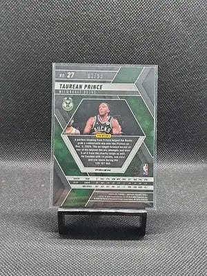 2024-25 Panini Mosaic - Taurean Prince #27 Fast Break Red Mosaic Prizm /99 - Basketball Card Single