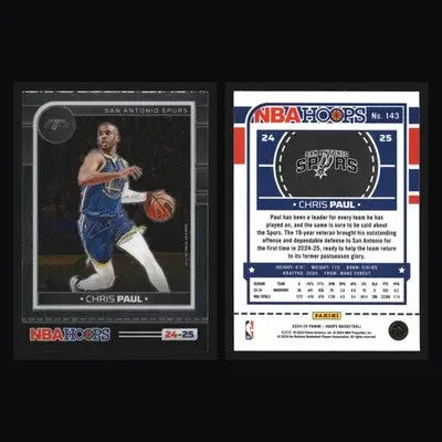 2024-25 Panini NBA Hoops Chris Paul #143 Premium Stock San Antonio Spurs - Basketball Card Single