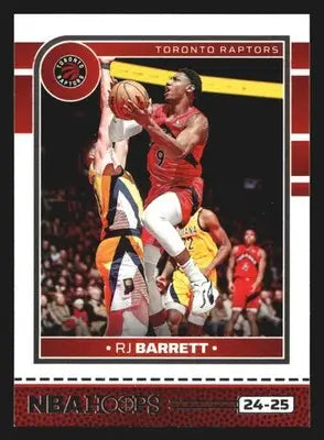 2024-25 Panini NBA Hoops RJ Barrett #62 Toronto Raptors - Basketball Card Single