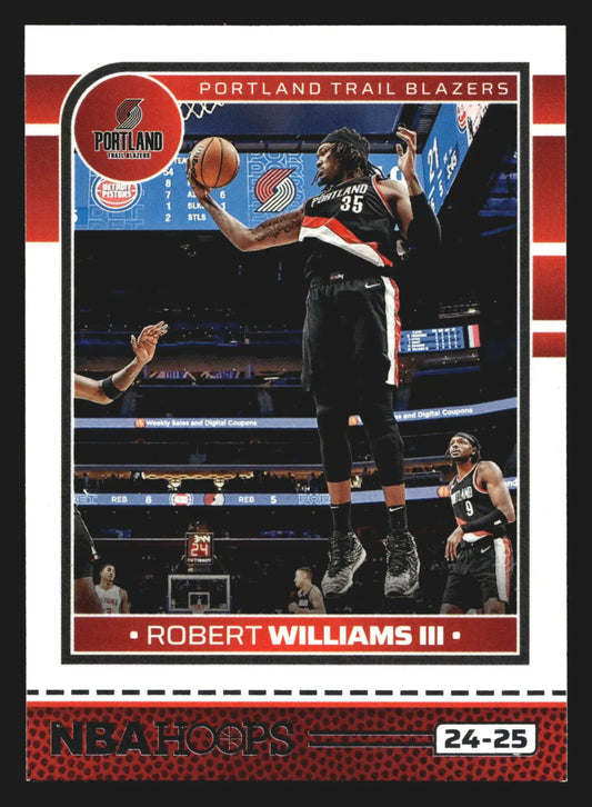 2024-25 Panini NBA Hoops Robert Williams III #78 Portland Trail Blazers - Basketball Card Single