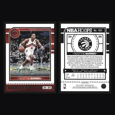 2024-25 Panini NBA Hoops Scottie Barnes #101 Toronto Raptors