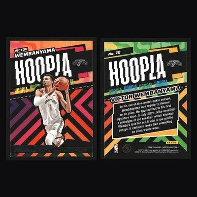 2024-25 Panini NBA Hoops Victor Wembanyama #12 Hoopla Insert Spurs - Basketball Card Single