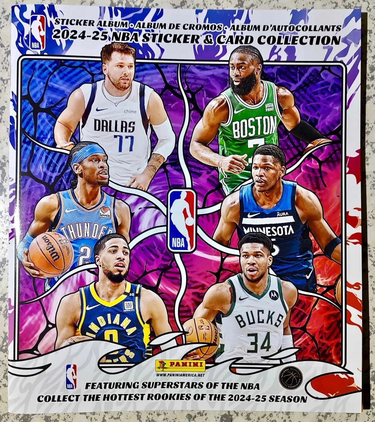 2024-25 Panini NBA Sticker and Card Collection Sticker Album - New Empty Mint - Other