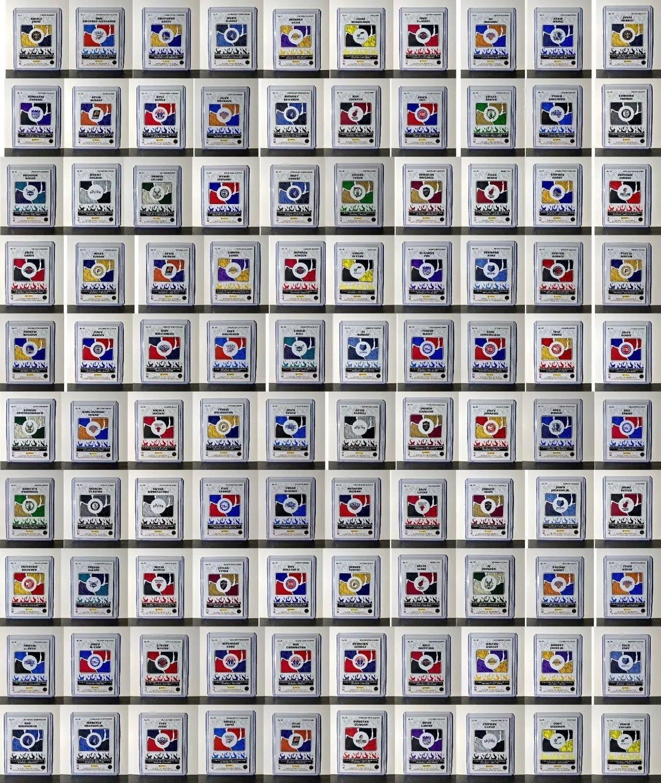 2024-25 Panini NBA Sticker Collection Complete 100 Basketball Card Set - Other