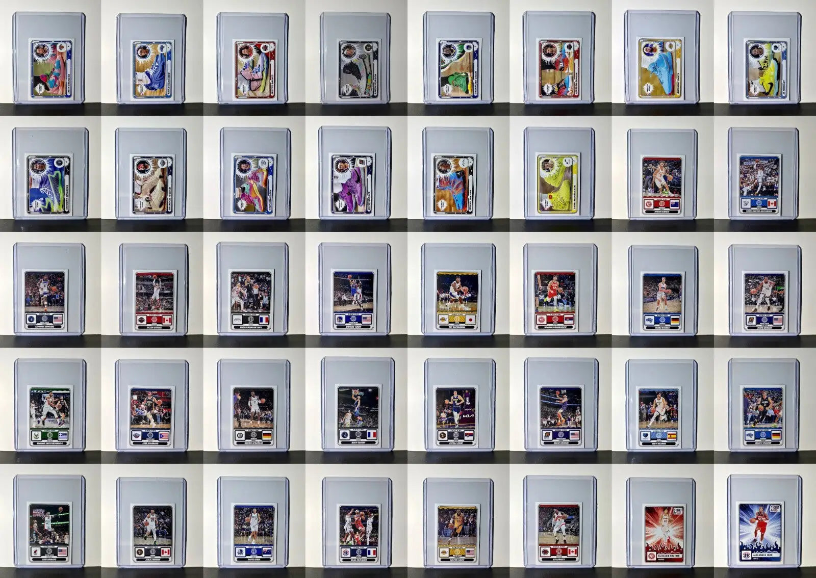 2024-25 Panini NBA Sticker Collection Complete 514 Basketball Set - Toploaded - Basketball Card Single