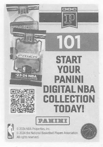 2024-25 Panini NBA Stickers #101 Onyeka Okongwu NM Near Mint Hawks ID:82686 - Basketball Card Single
